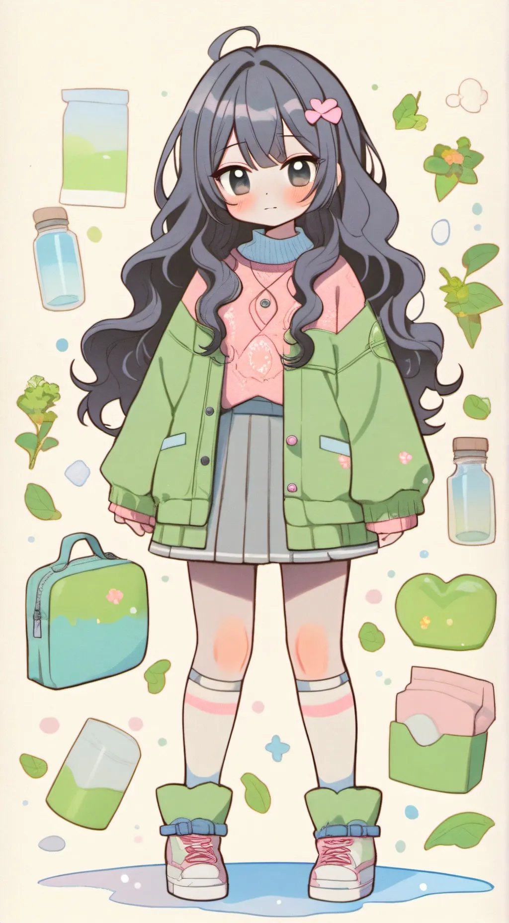 ai character: Delilah Beam  background