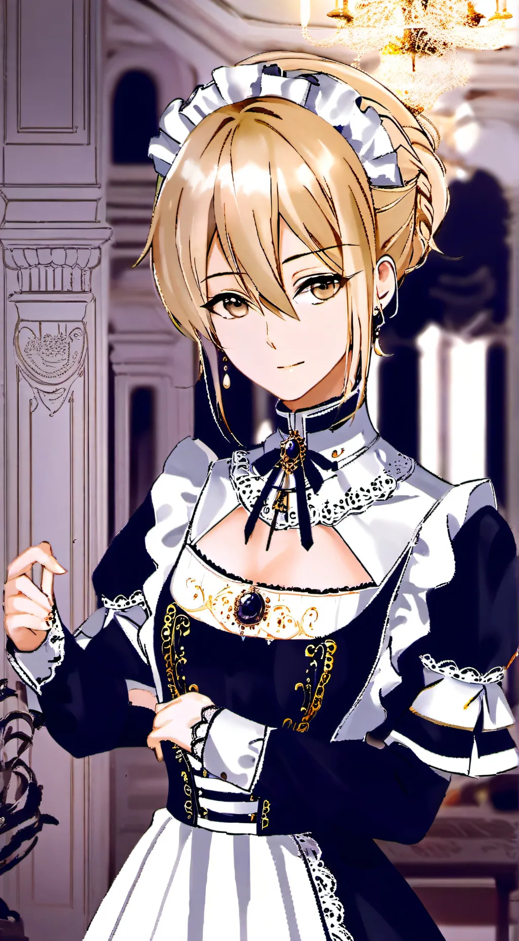 ai character: miss marien background