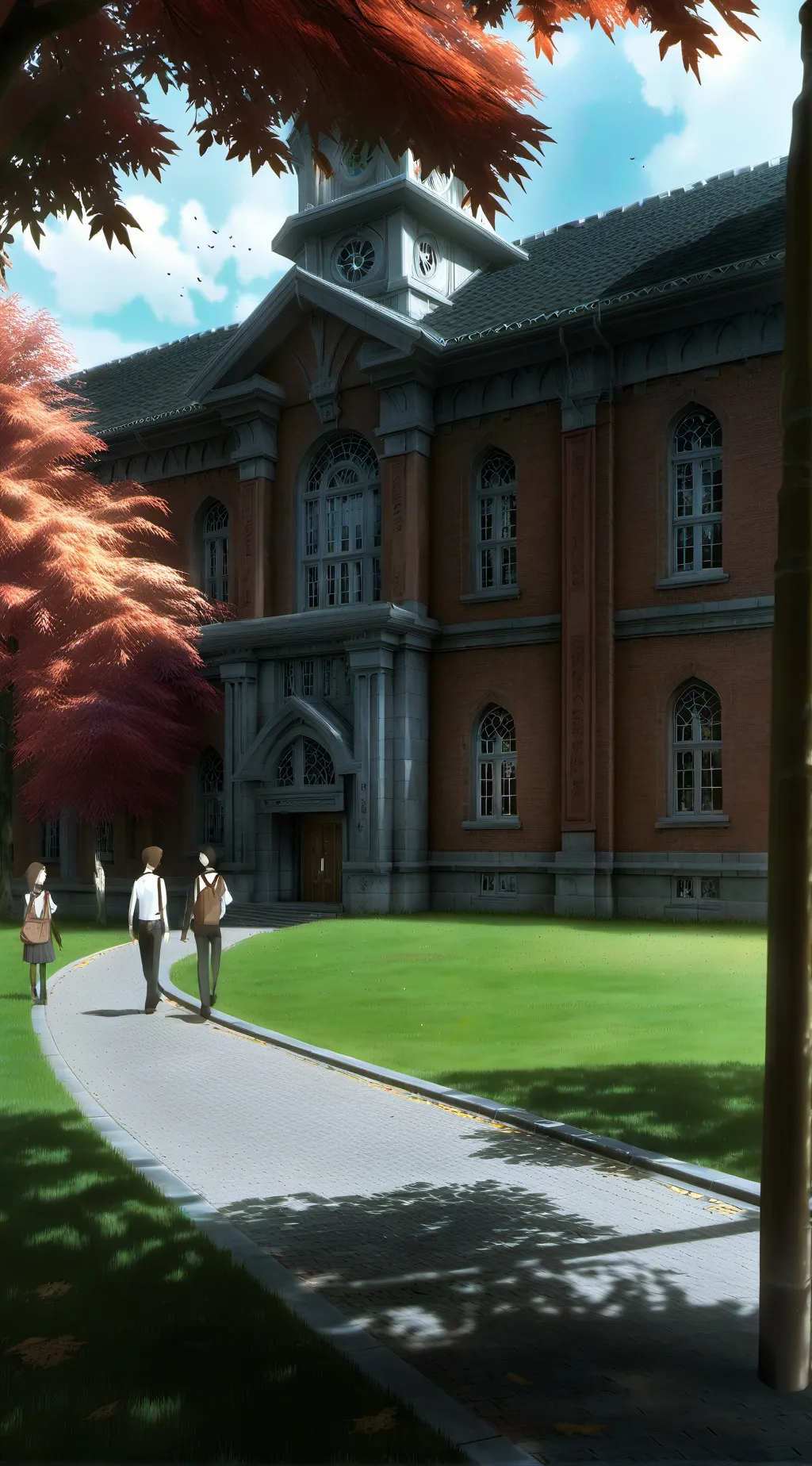 ai character: school  background