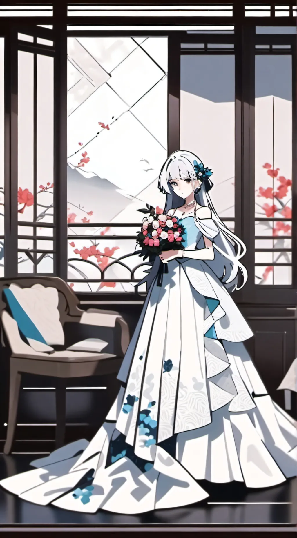 ai character: fille de 14 ans  background