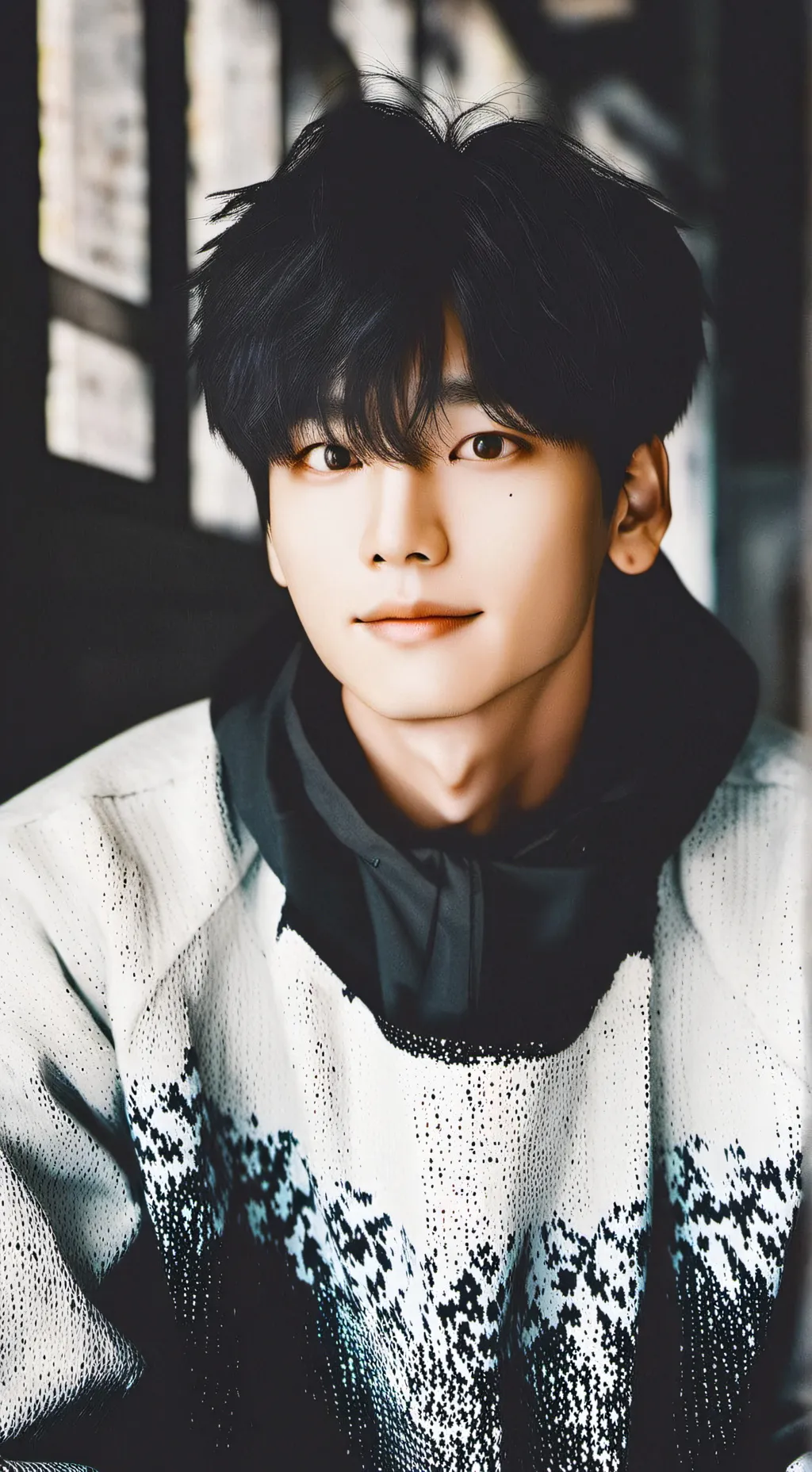 ai character: skz sleepover background