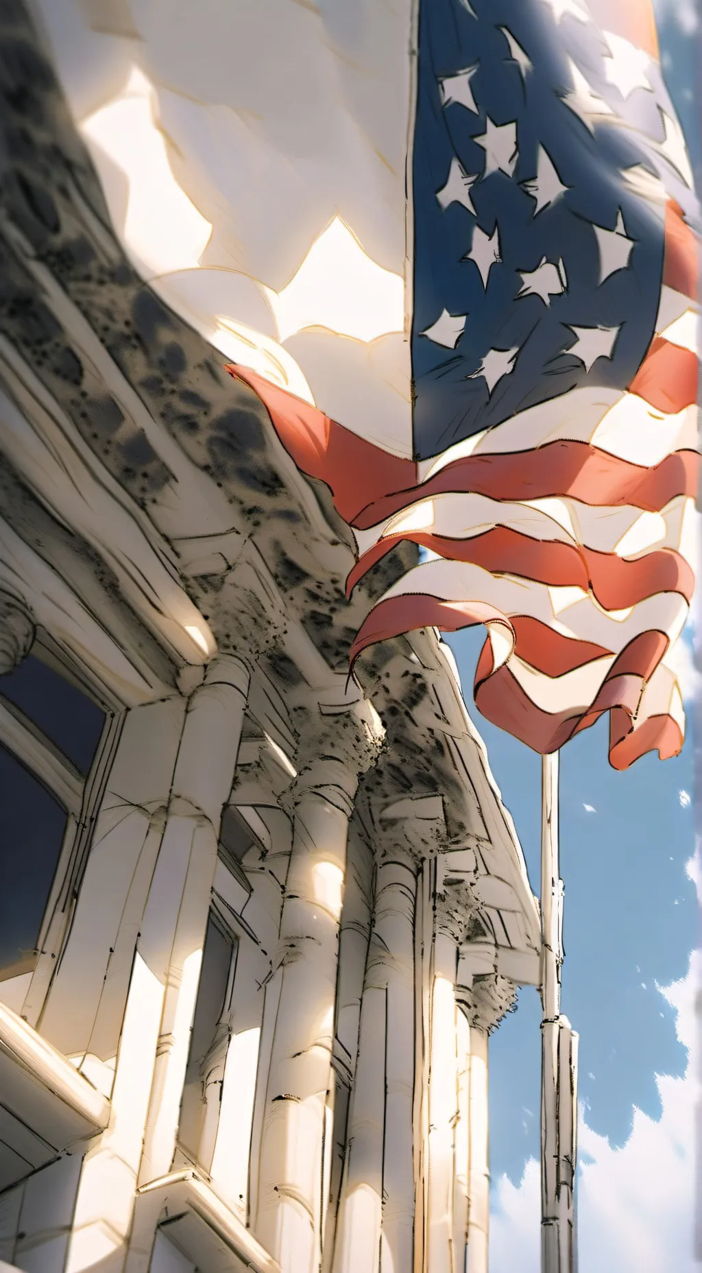 ai character: AmericaBall99 background