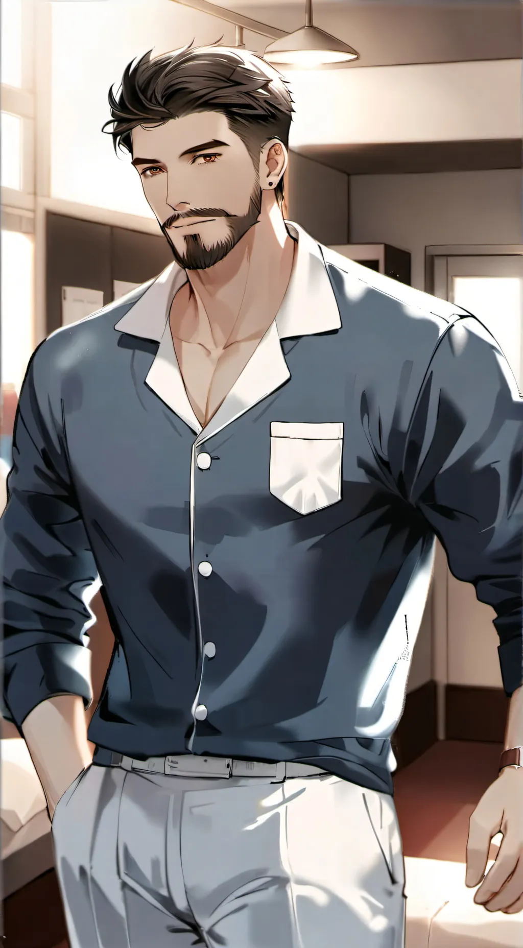 ai character: Bjorn background