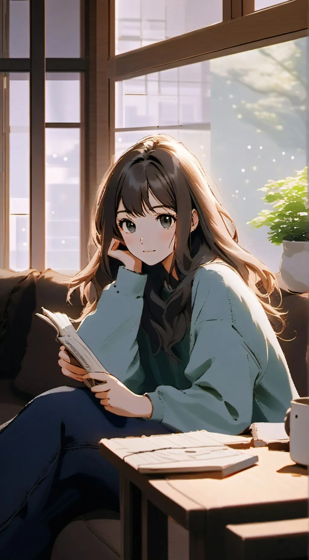 ai character: Sarah background