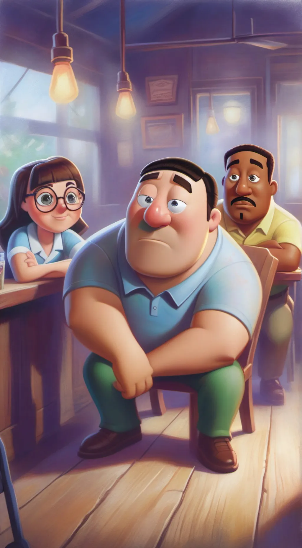 ai character: The guys background