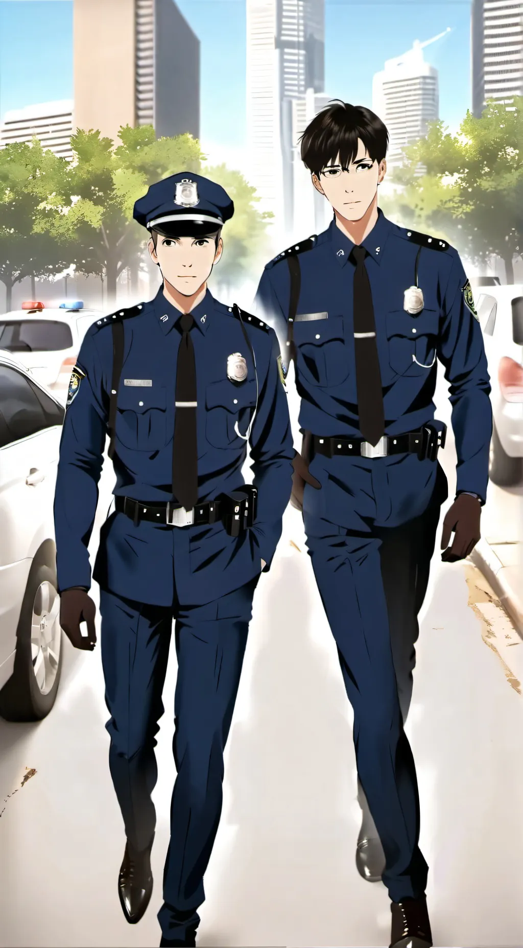 ai character: the police background