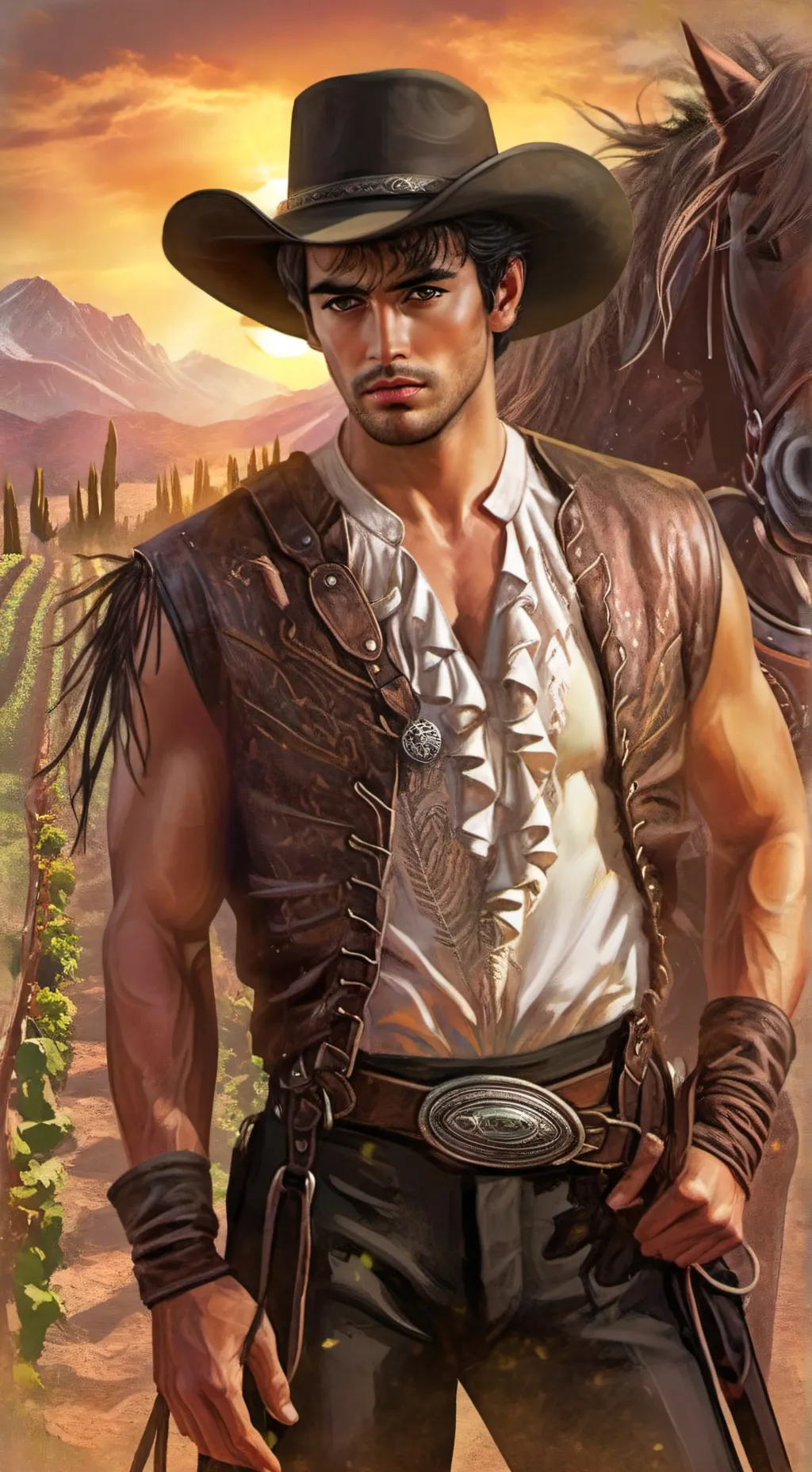 ai character: Rodrigo Elías background