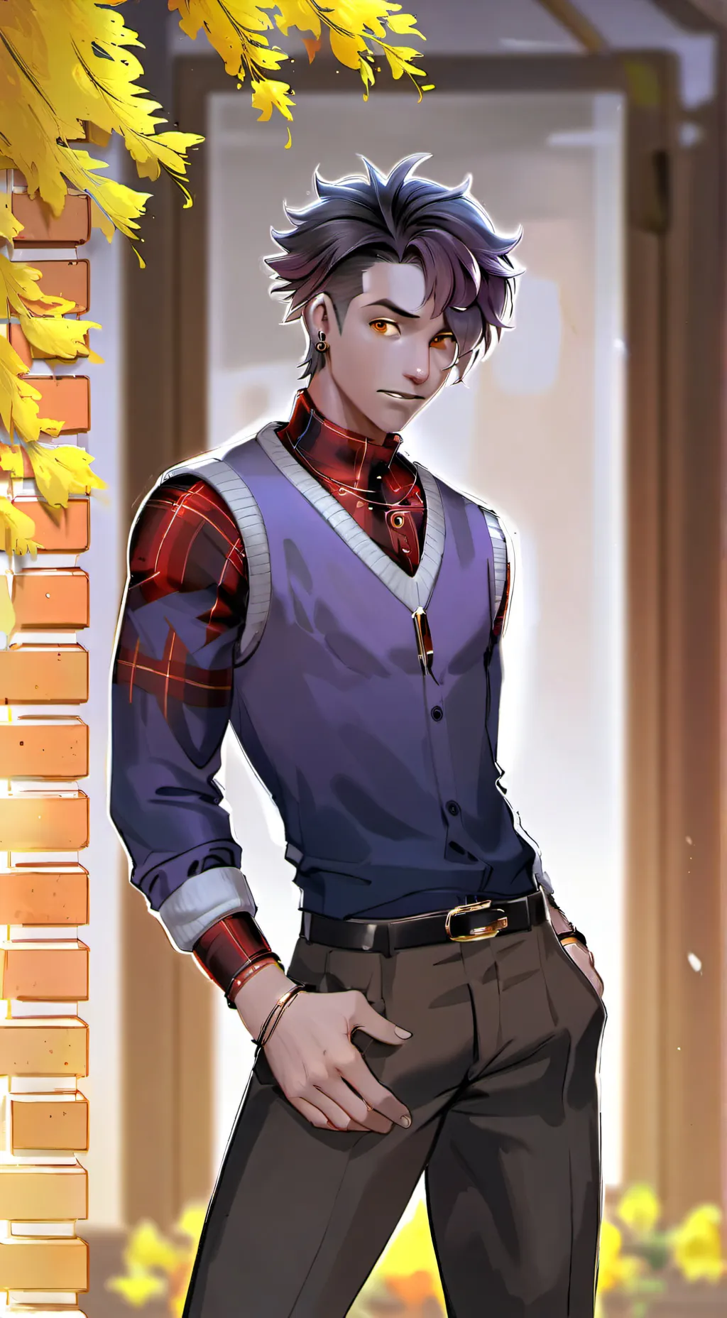 ai character: The Flaunting Riva background