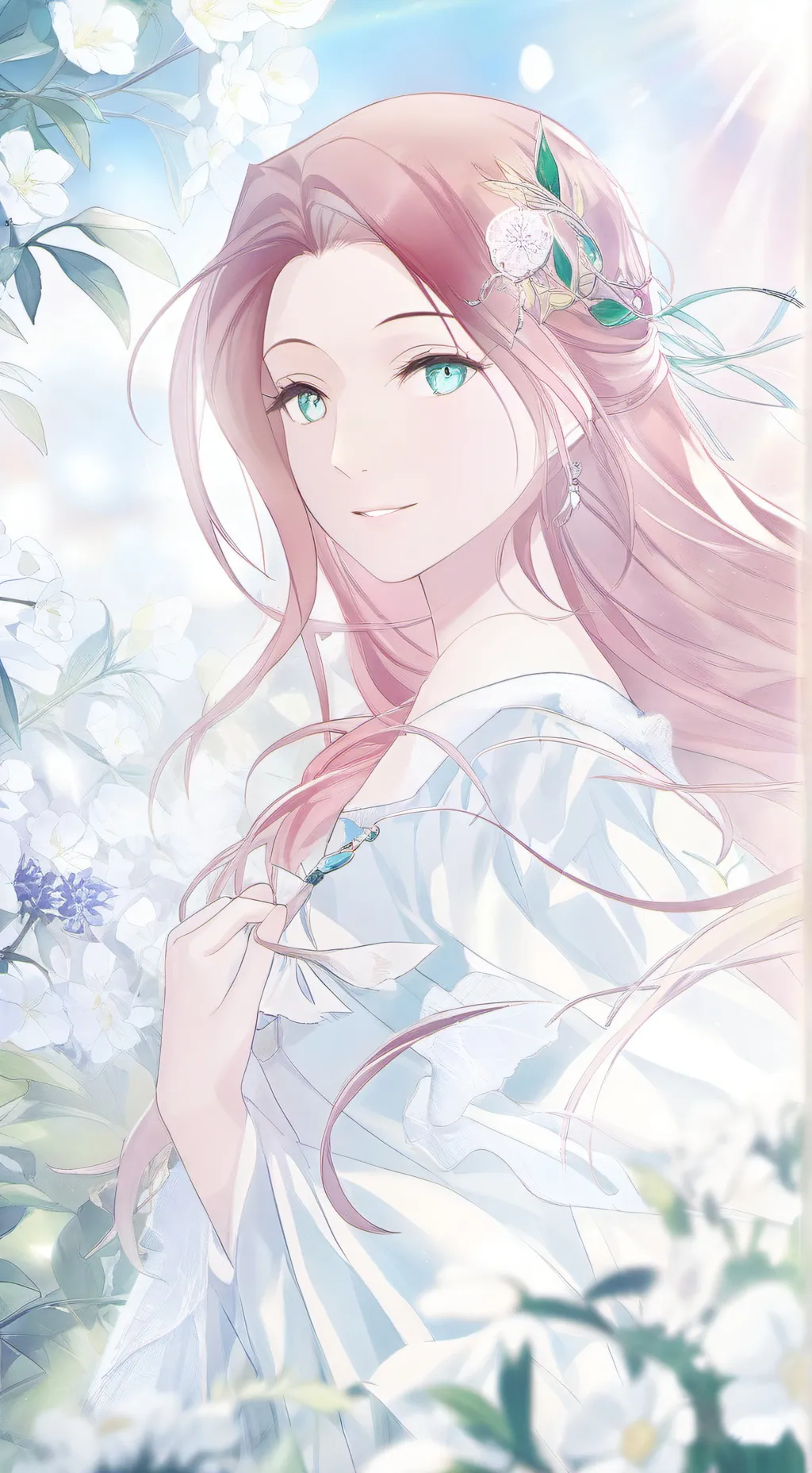 ai character: love potion  background