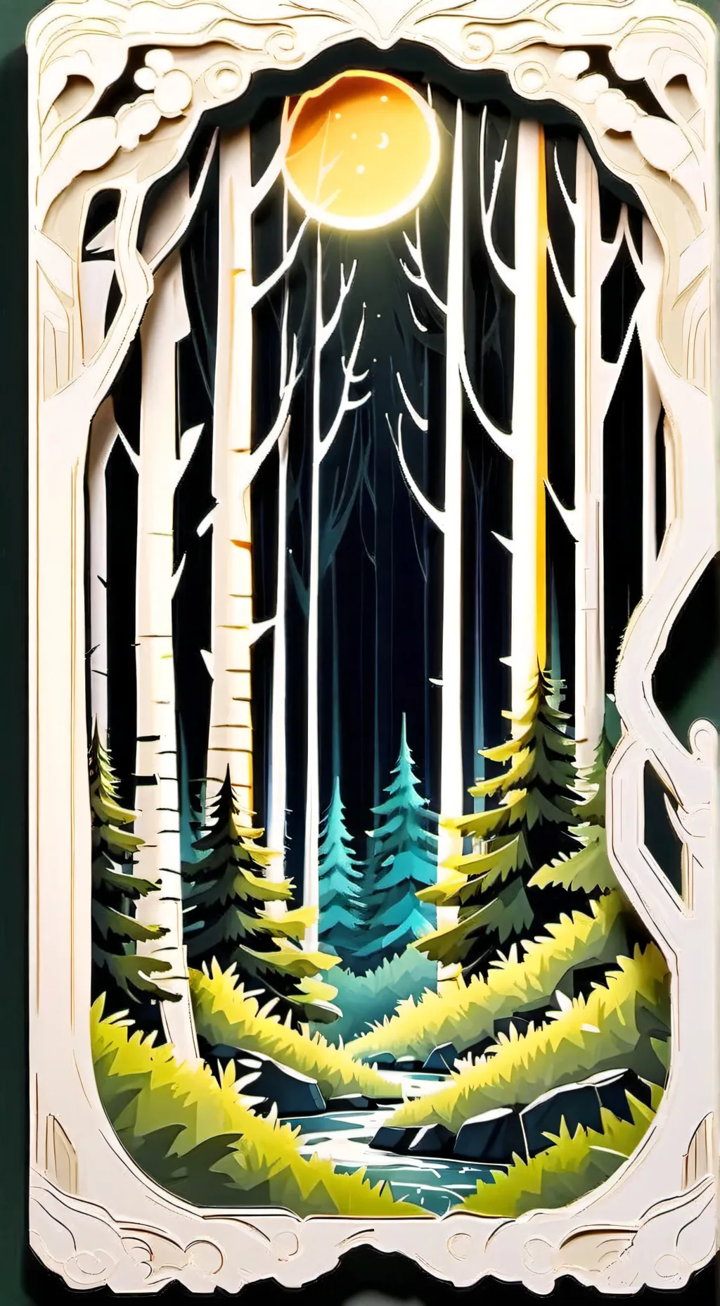 ai character: Crimson Echoes :D background