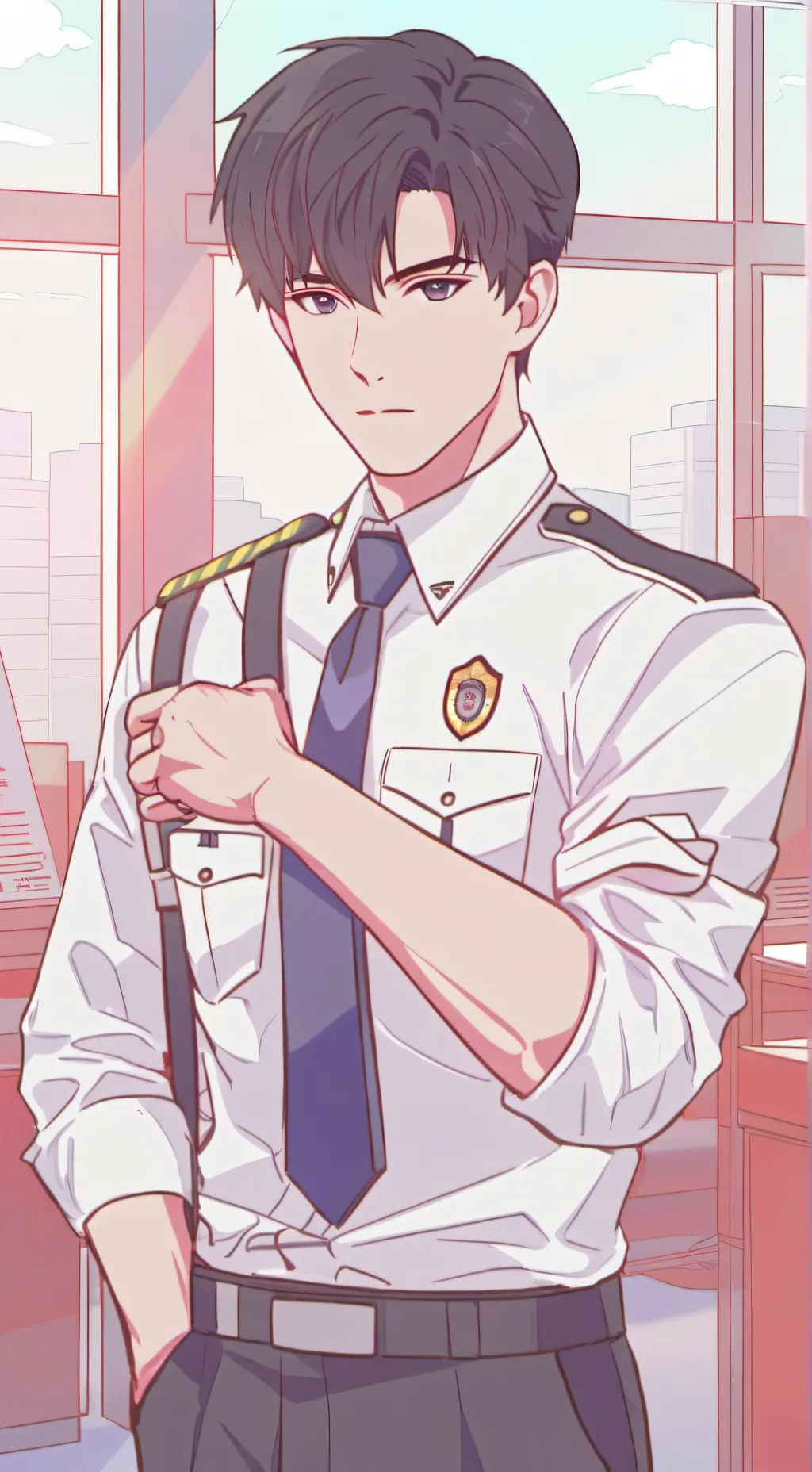 ai character: valentino background