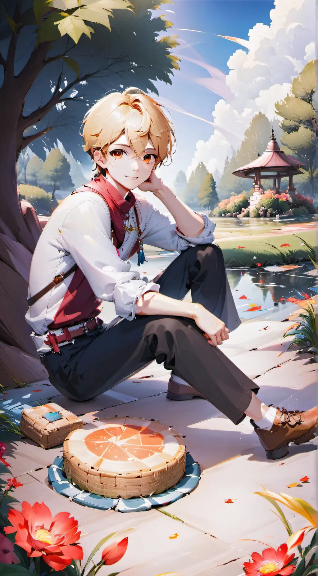 ai character: Matthew  background