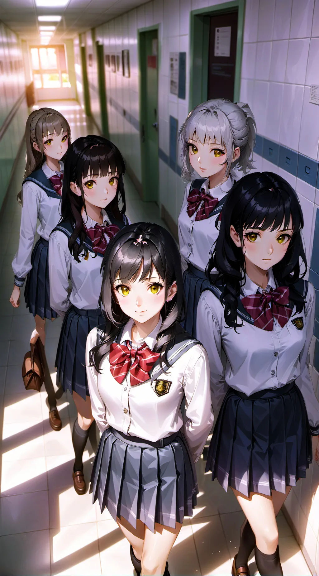 ai character: ж. Academy  background