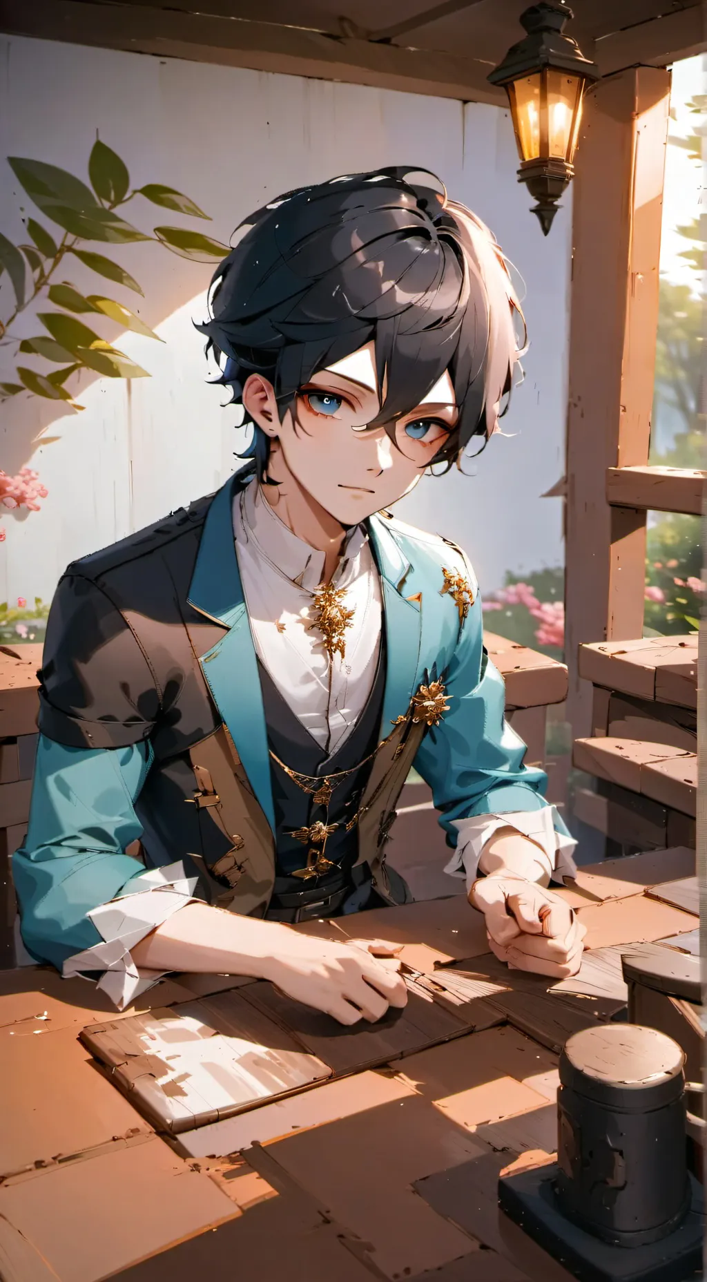 ai character: Theodore background