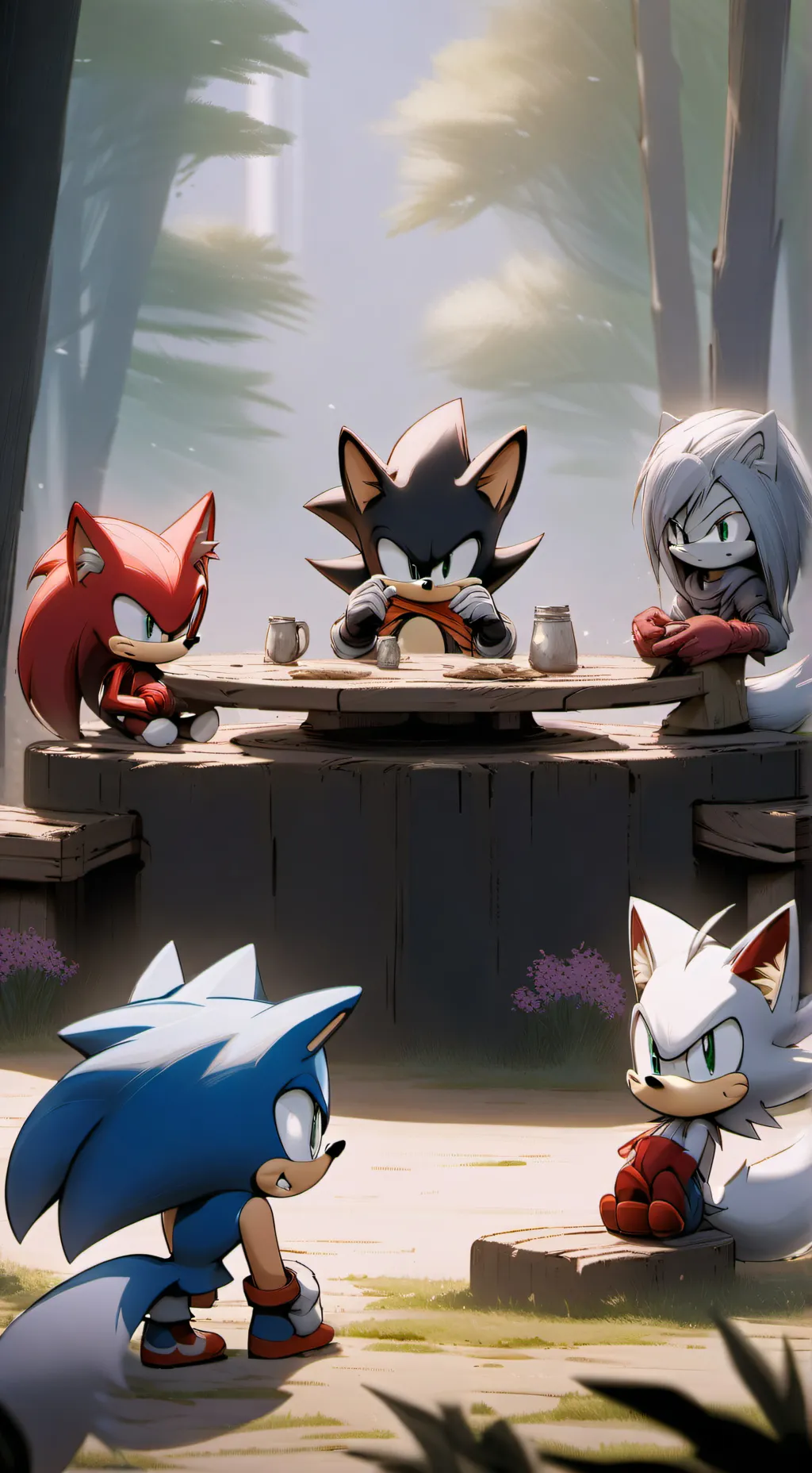 ai character: Sonic crew 2 background