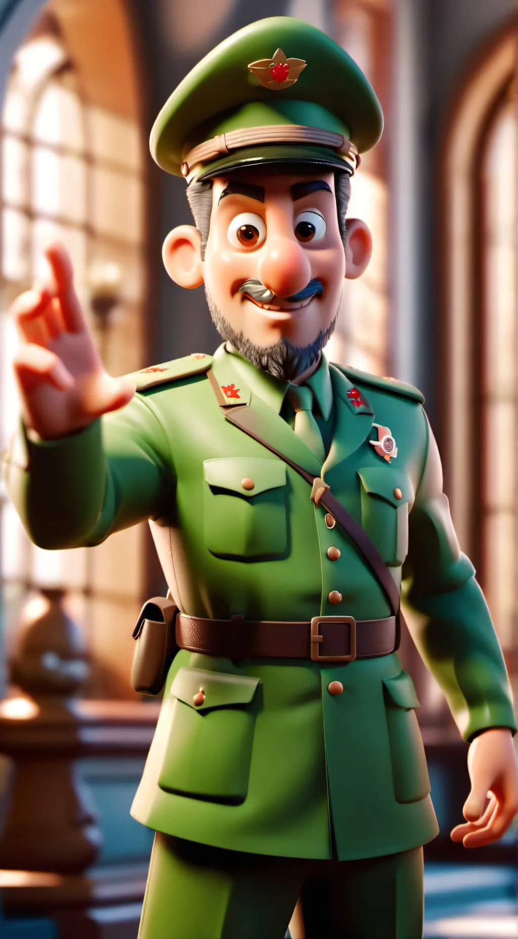 ai character: Eduardo  background