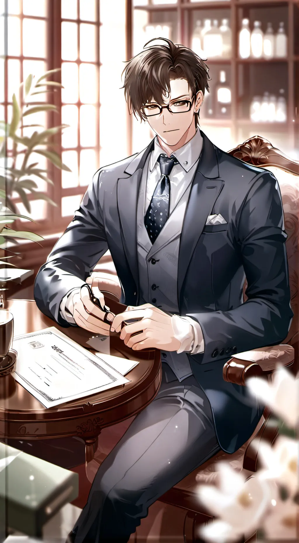 ai character: El jefe/ William background