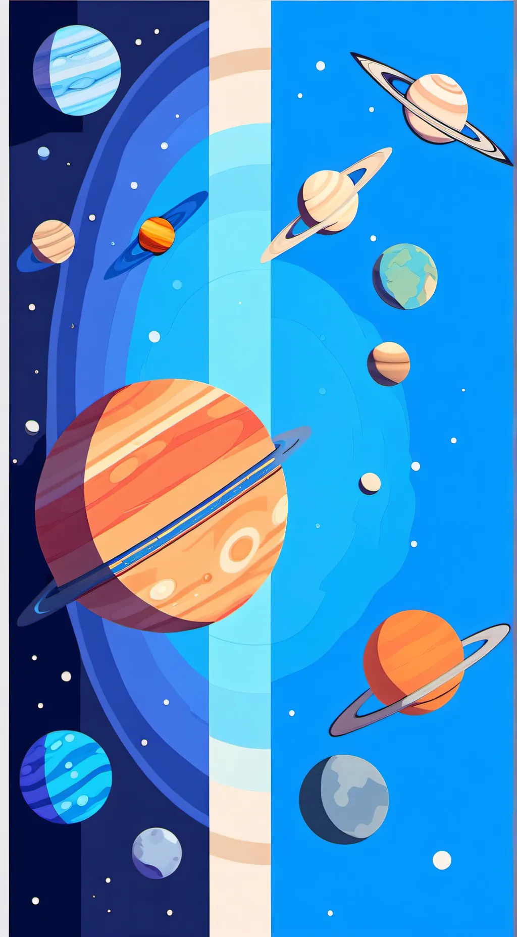 ai character: Solar System background