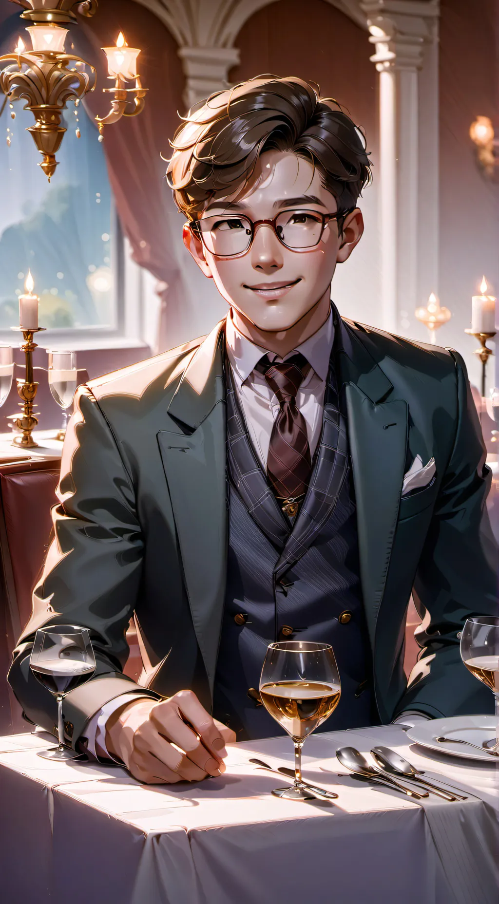 ai character: Sylvester  background