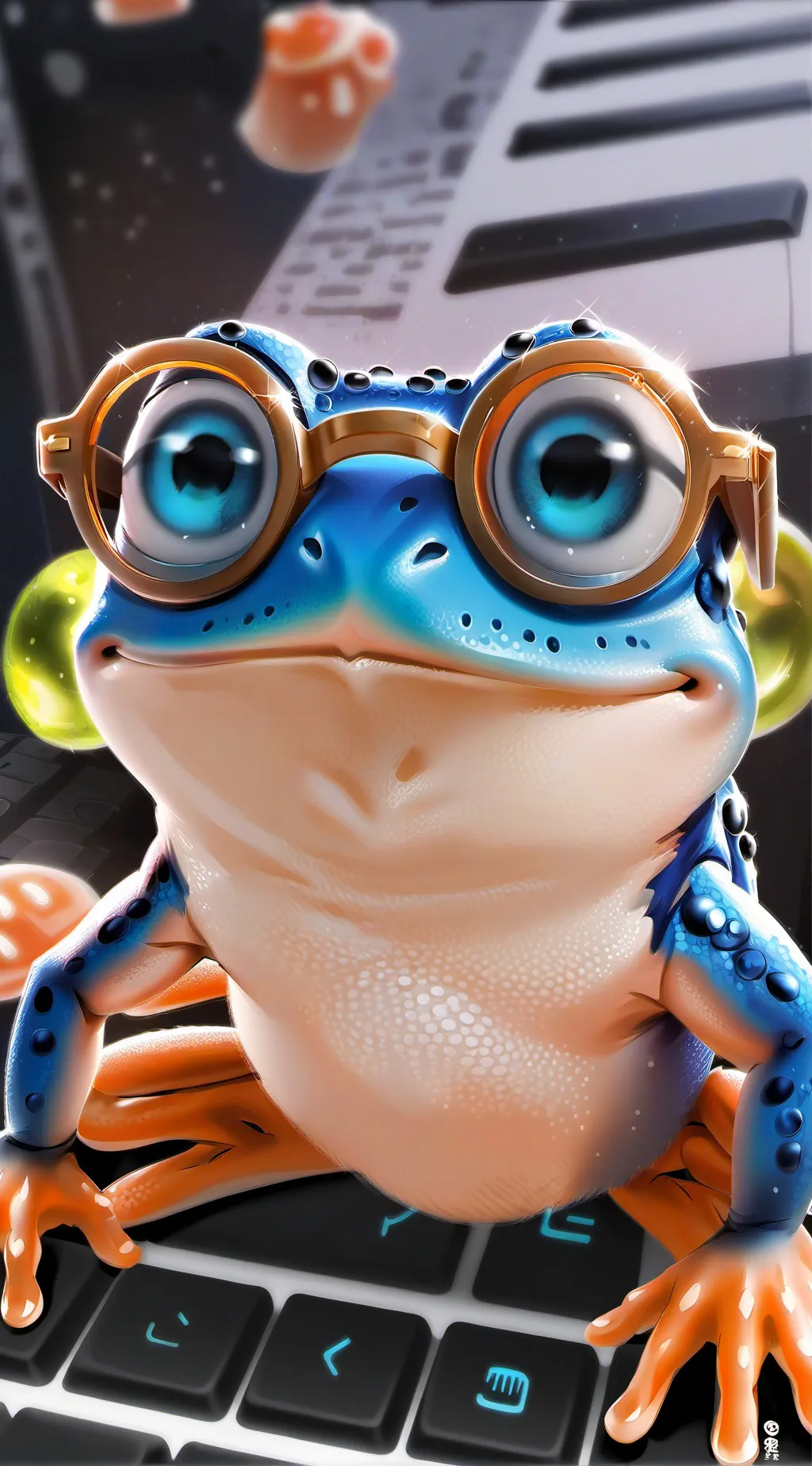 ai character: BlueByte background