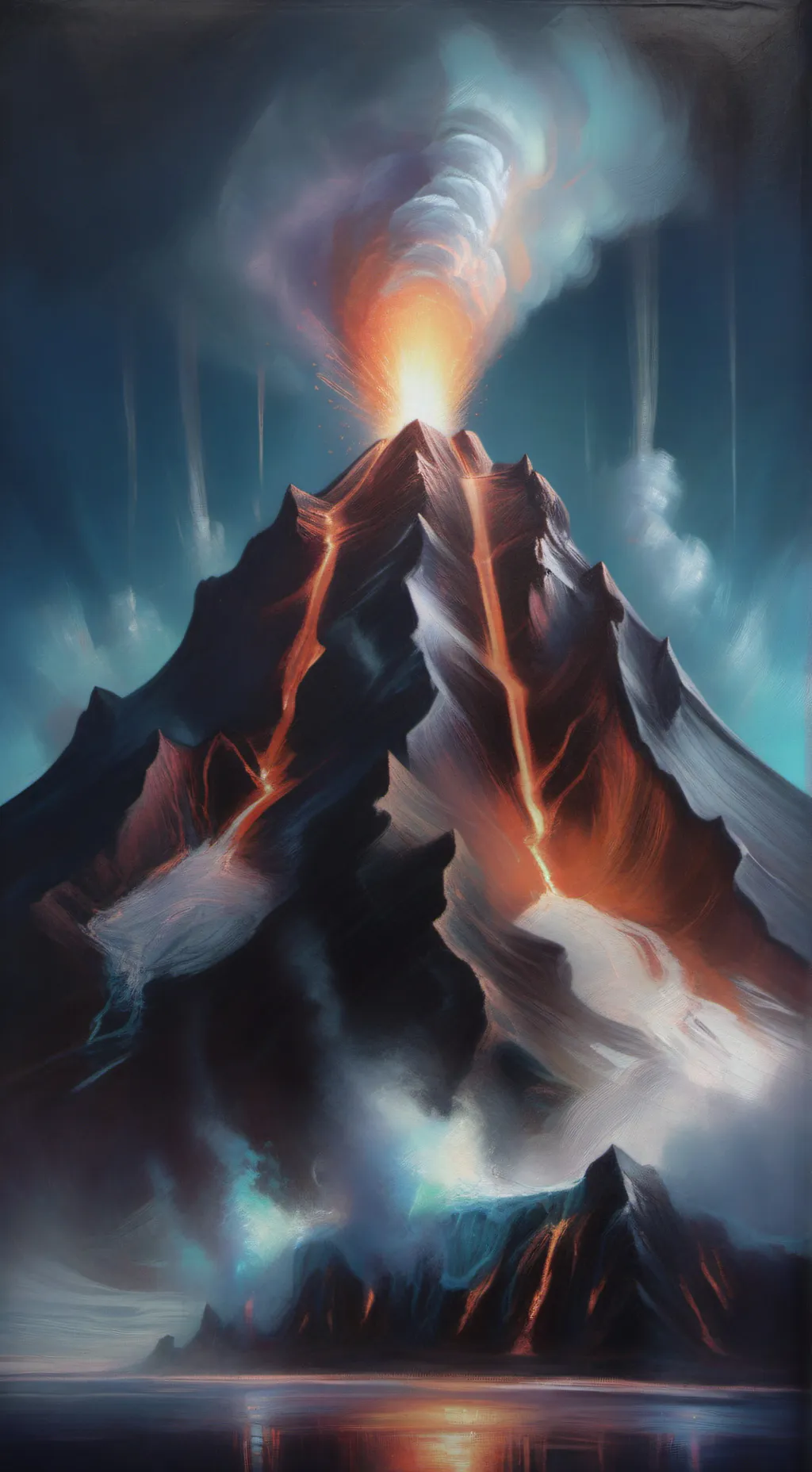 ai character: Simon smoke background