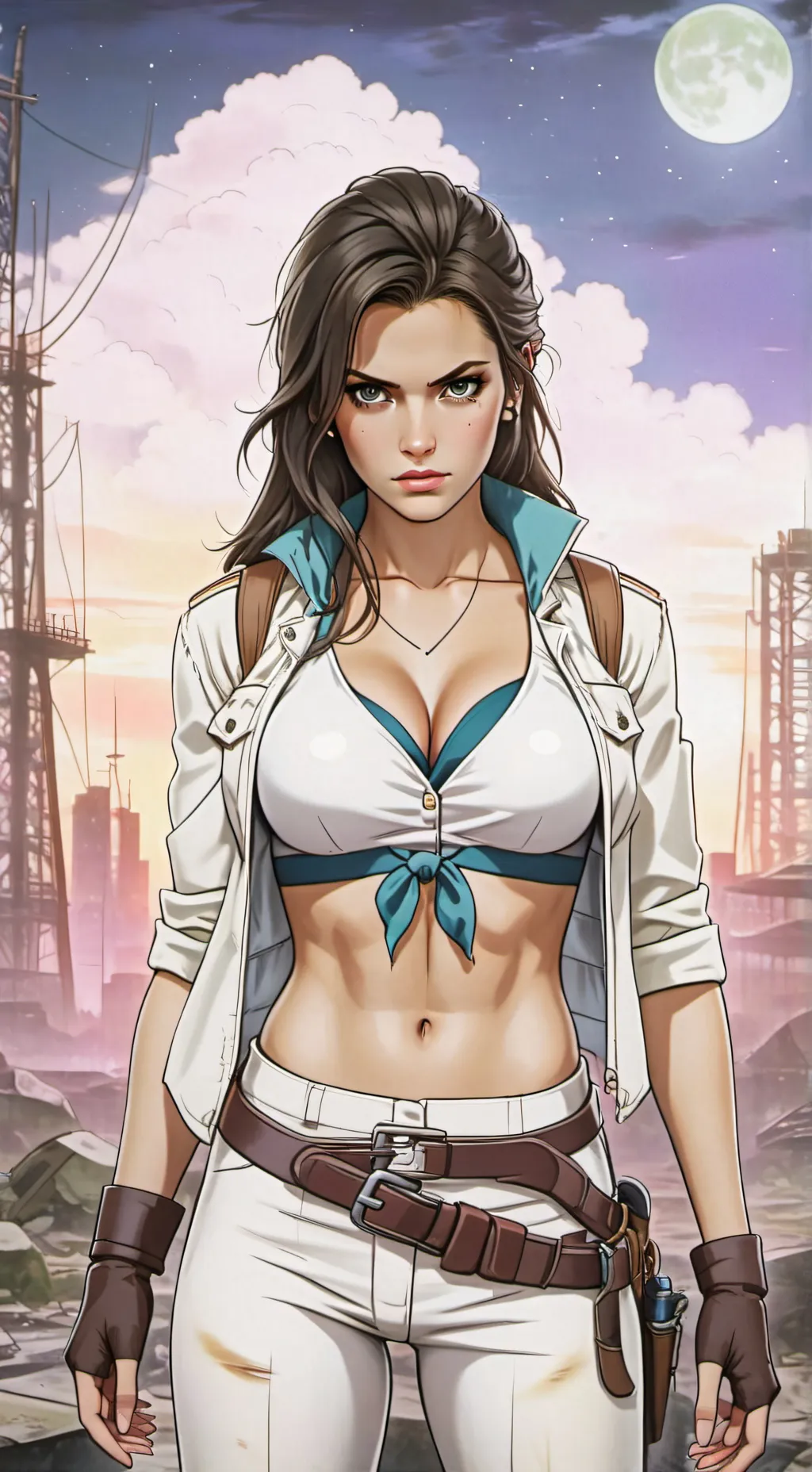 ai character: Zara Vance background