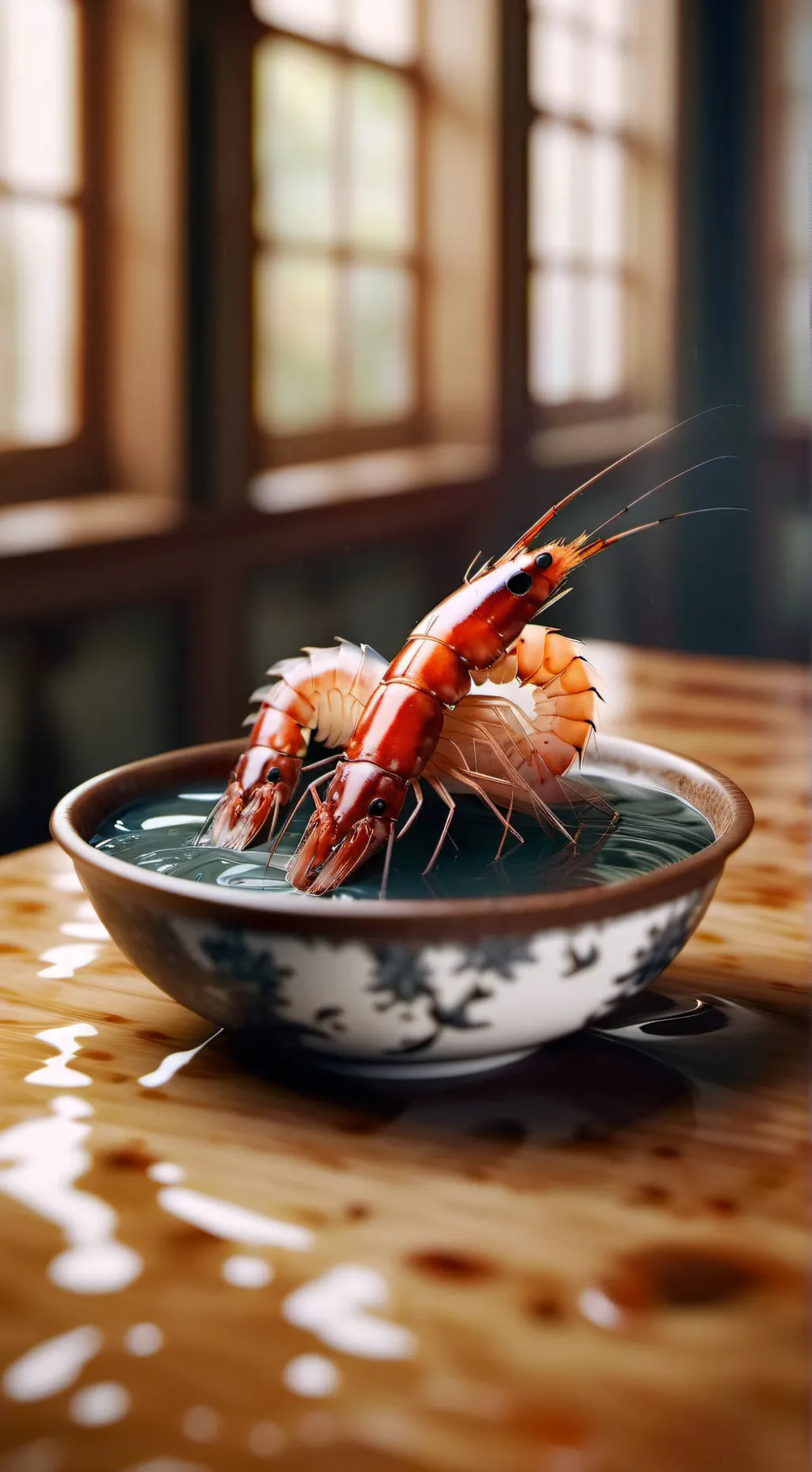 ai character: Twisted shrimpo background