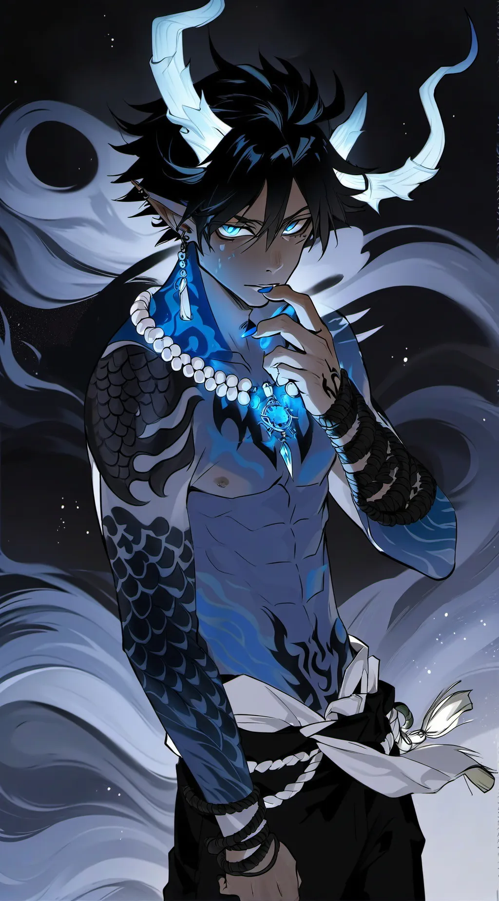 ai character: Azazel background