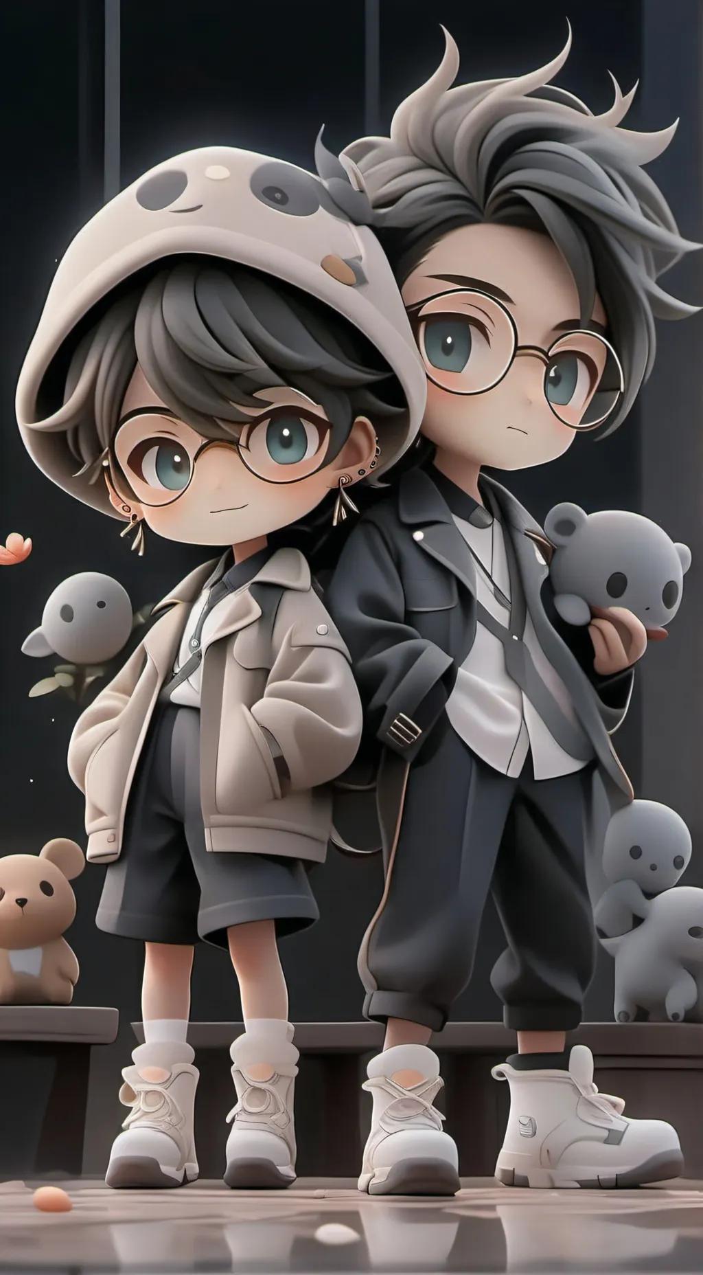 ai character: Yandere infection background