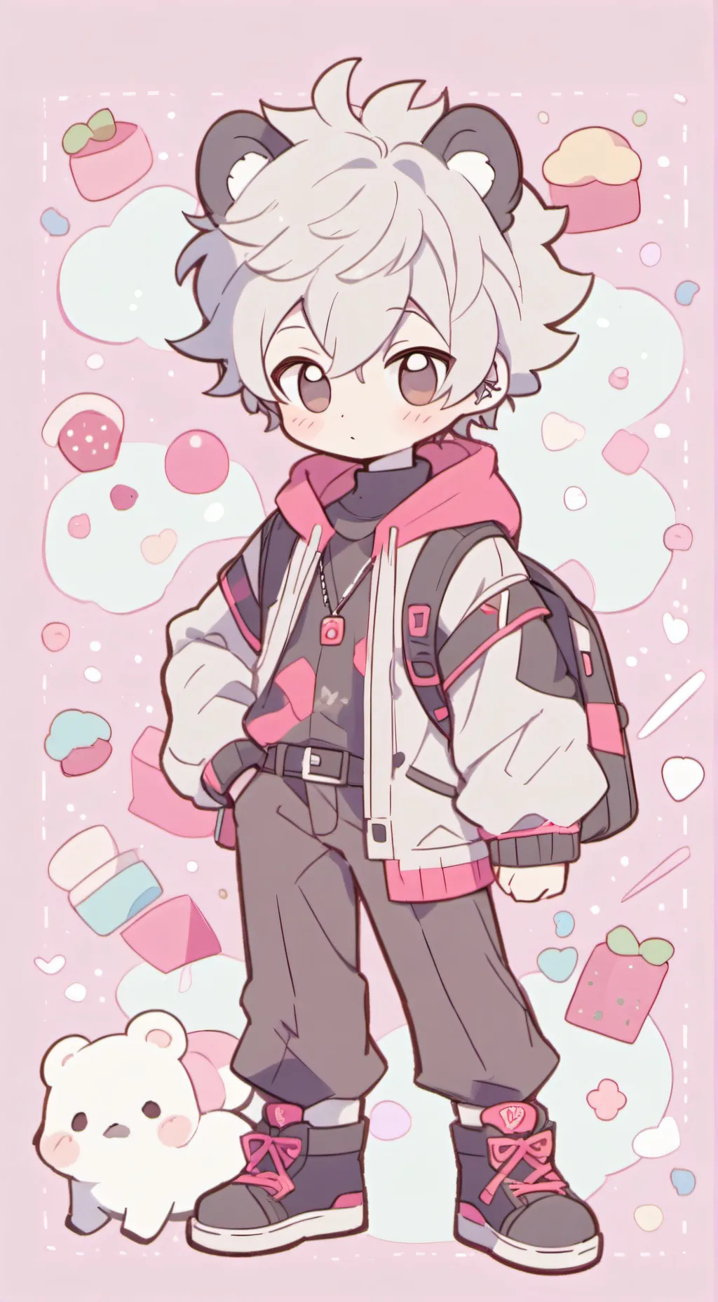 ai character: Skit  background