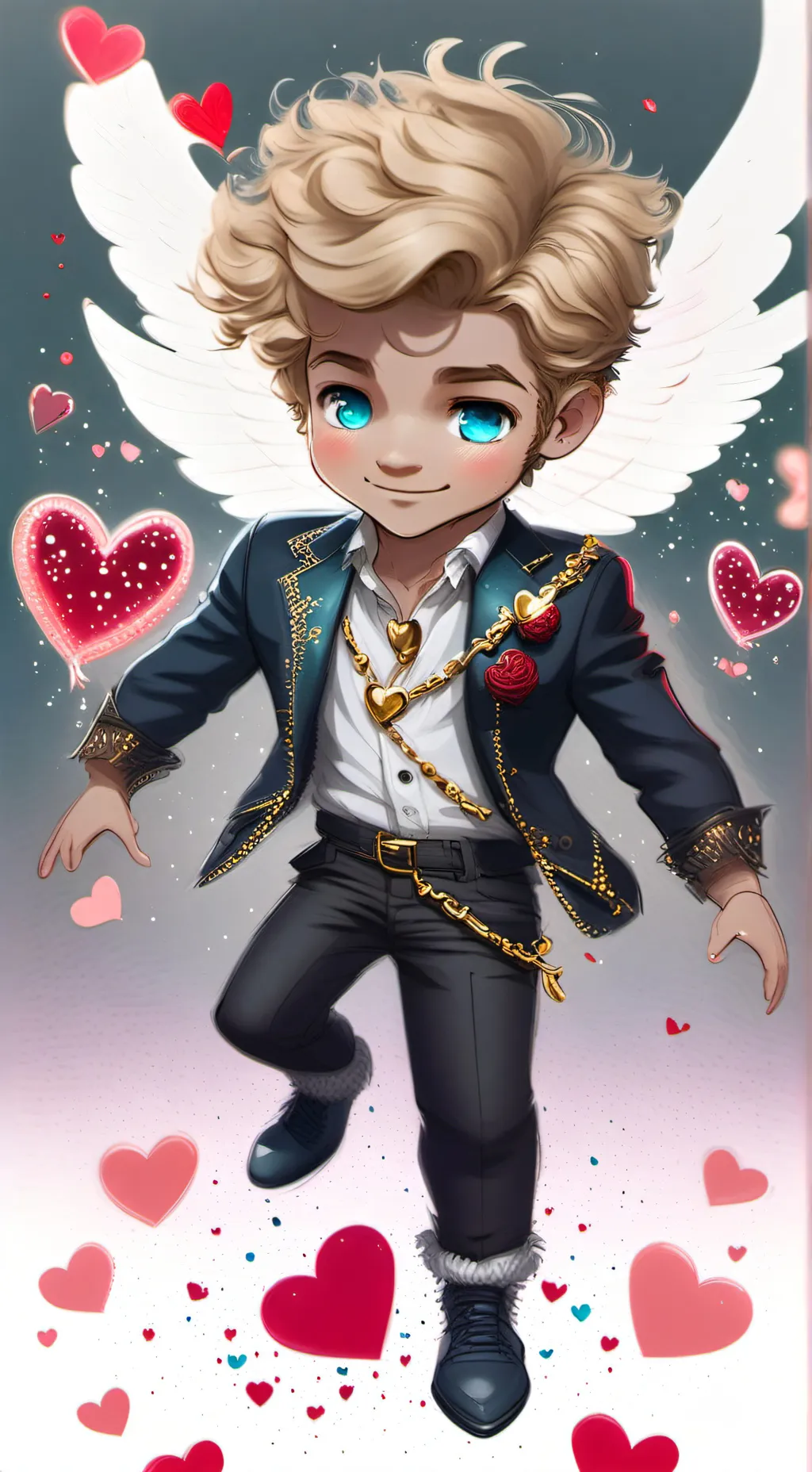 ai character: Mister Love background