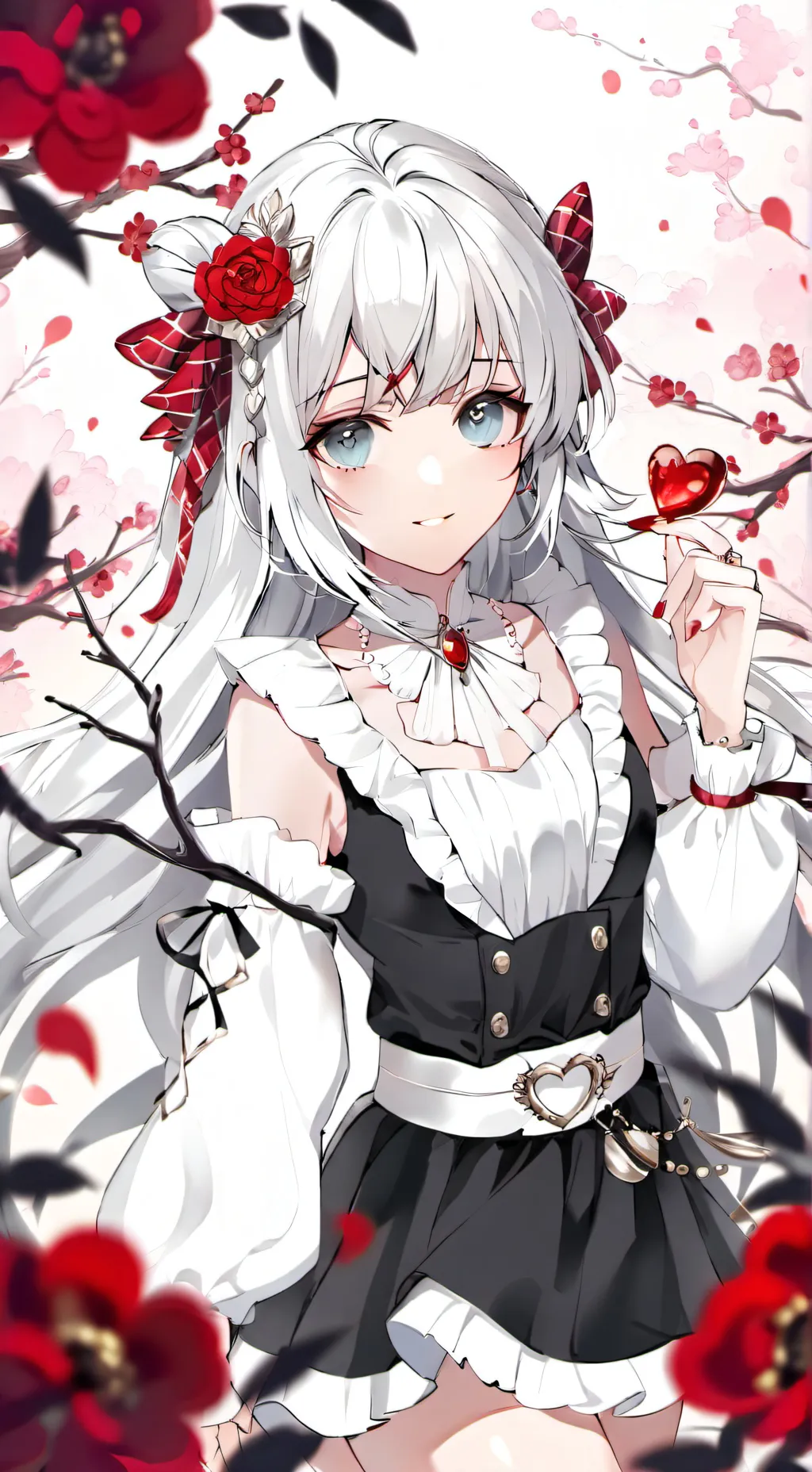 ai character: Valentine!!! background