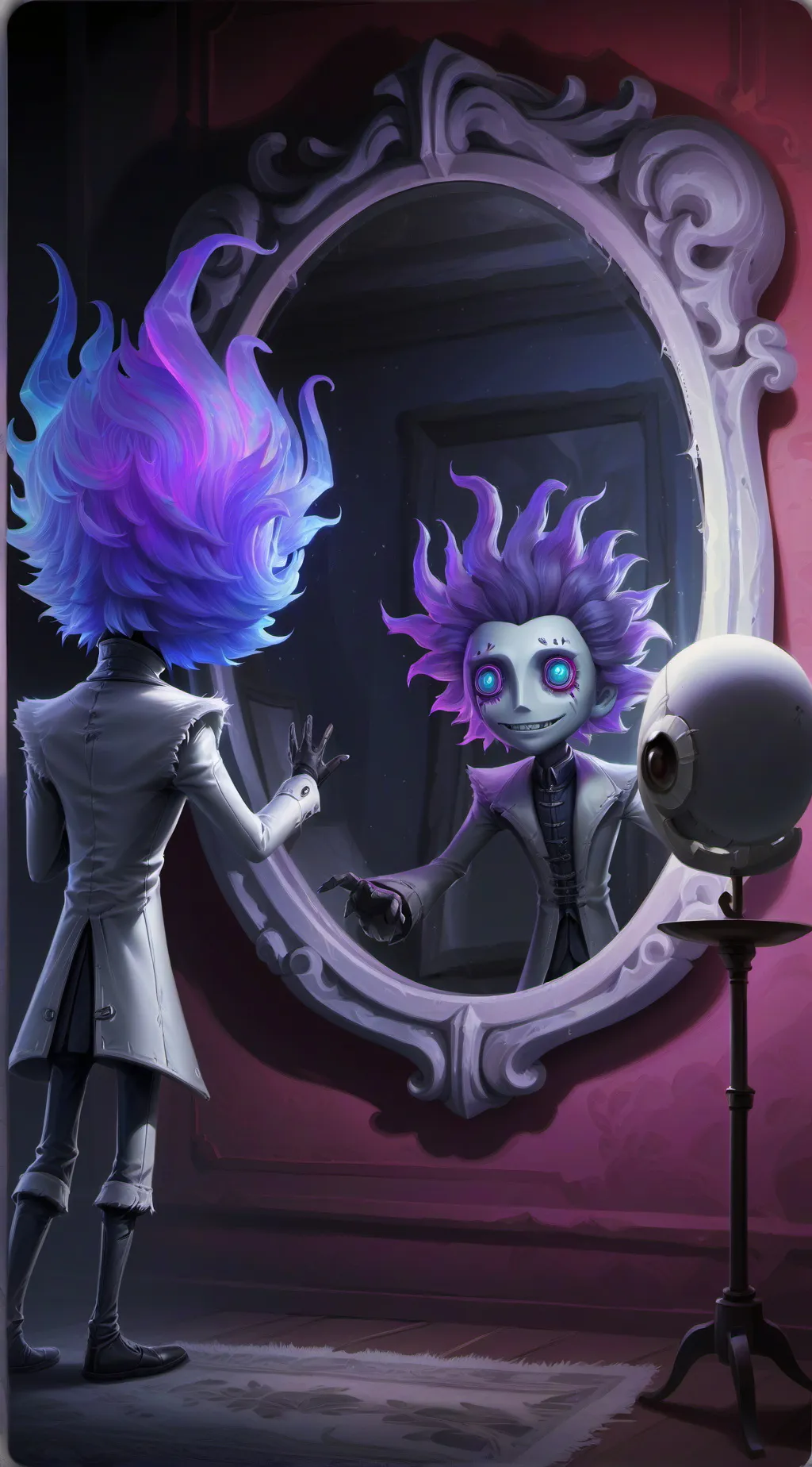 ai character: SprunkiMiroShifted background