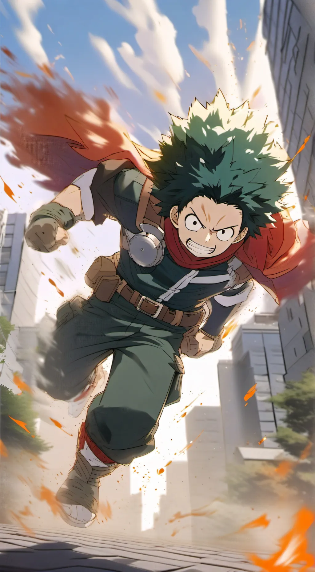 ai character: My Hero Academy background