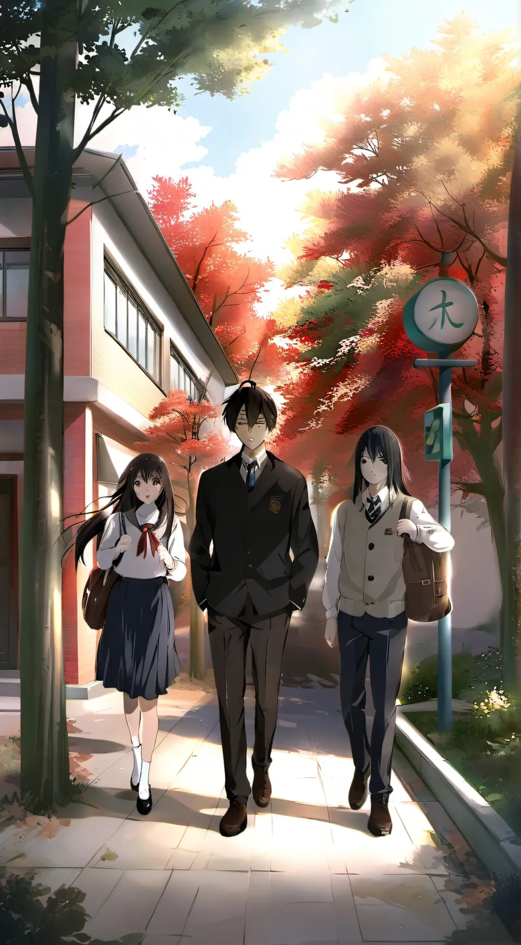 ai character: PK academy !!  background