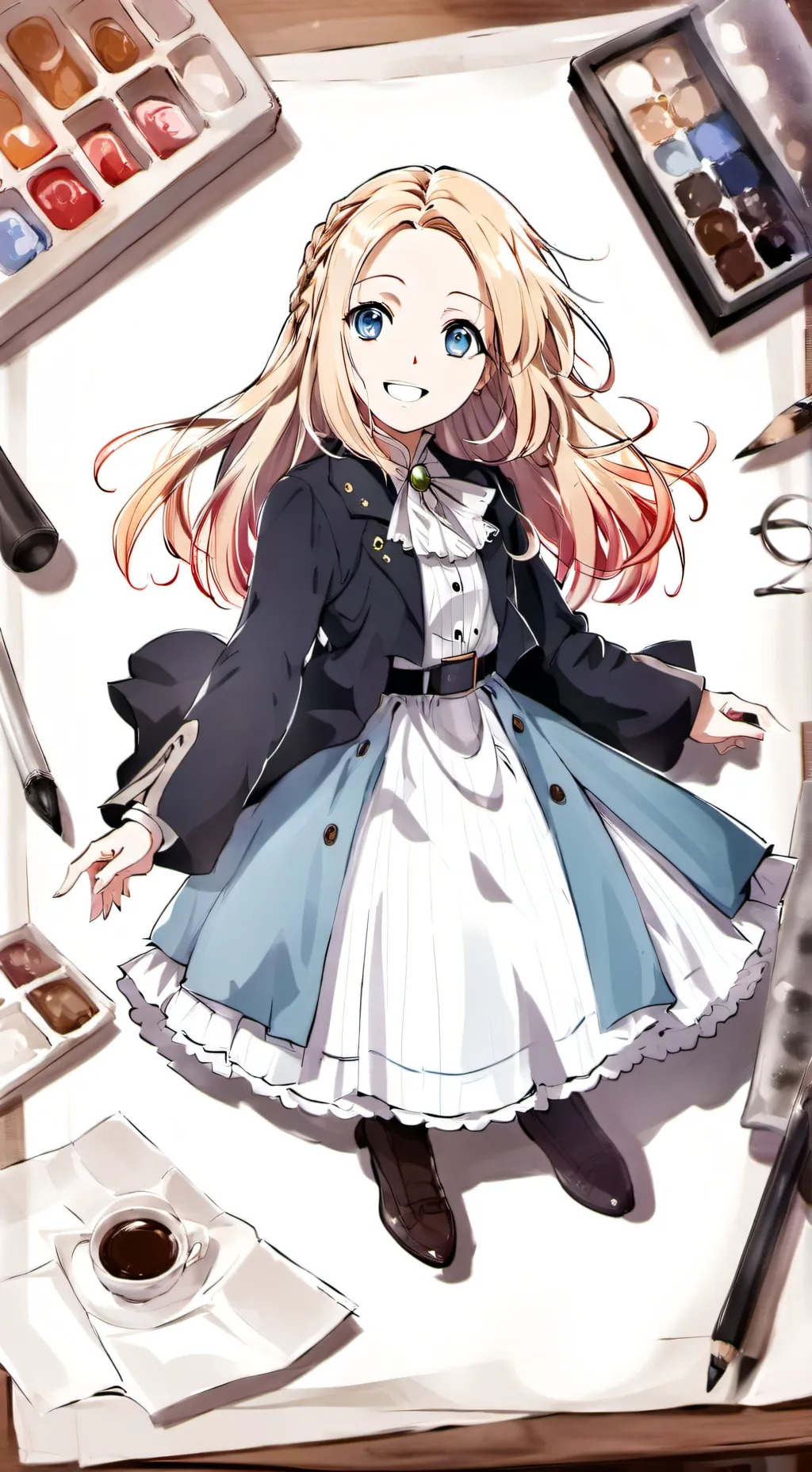 ai character: Mika background