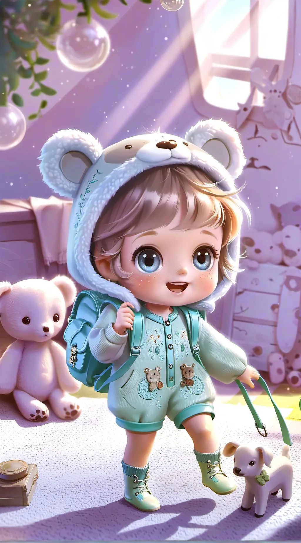 ai character: Favourite child background