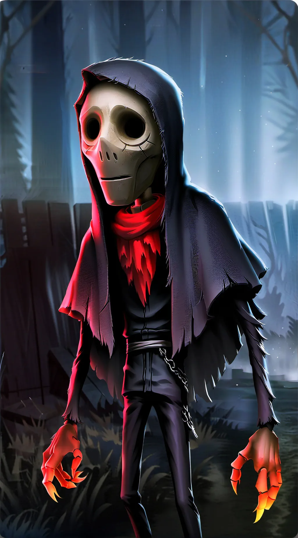 ai character: jumpscare tester background