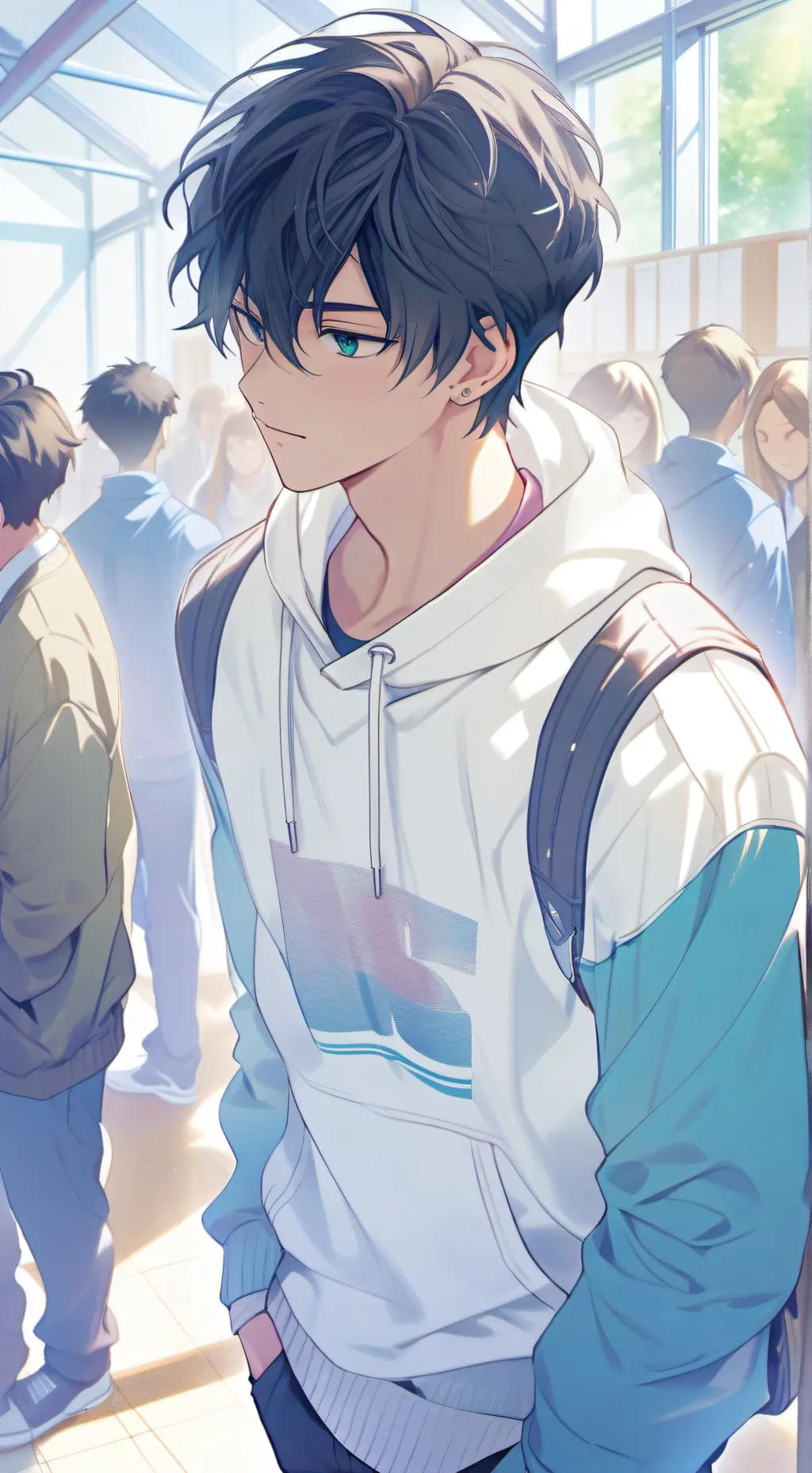 ai character: Luke background