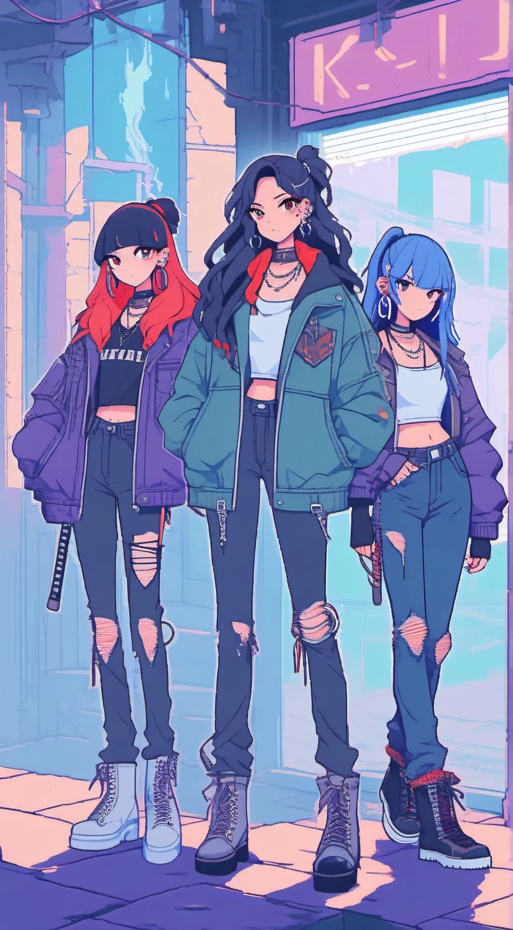 ai character: KPDH background