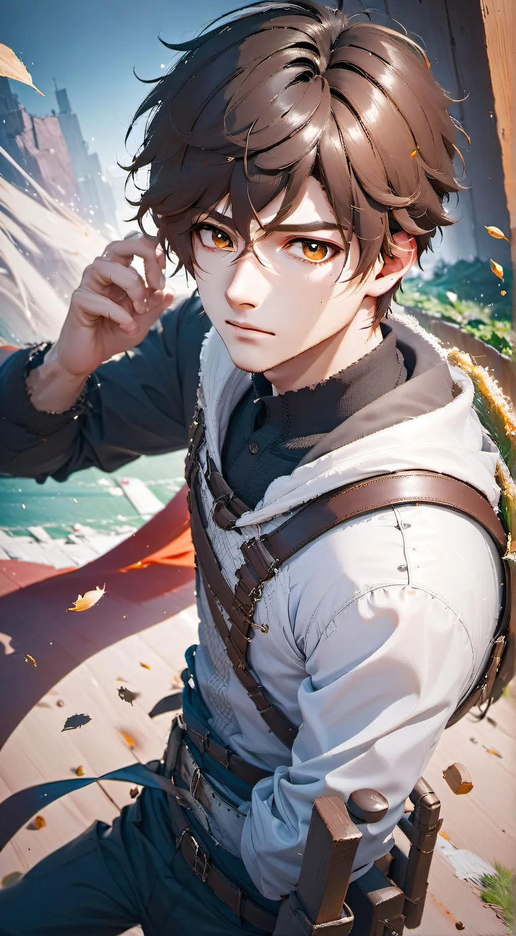 ai character: kevin background