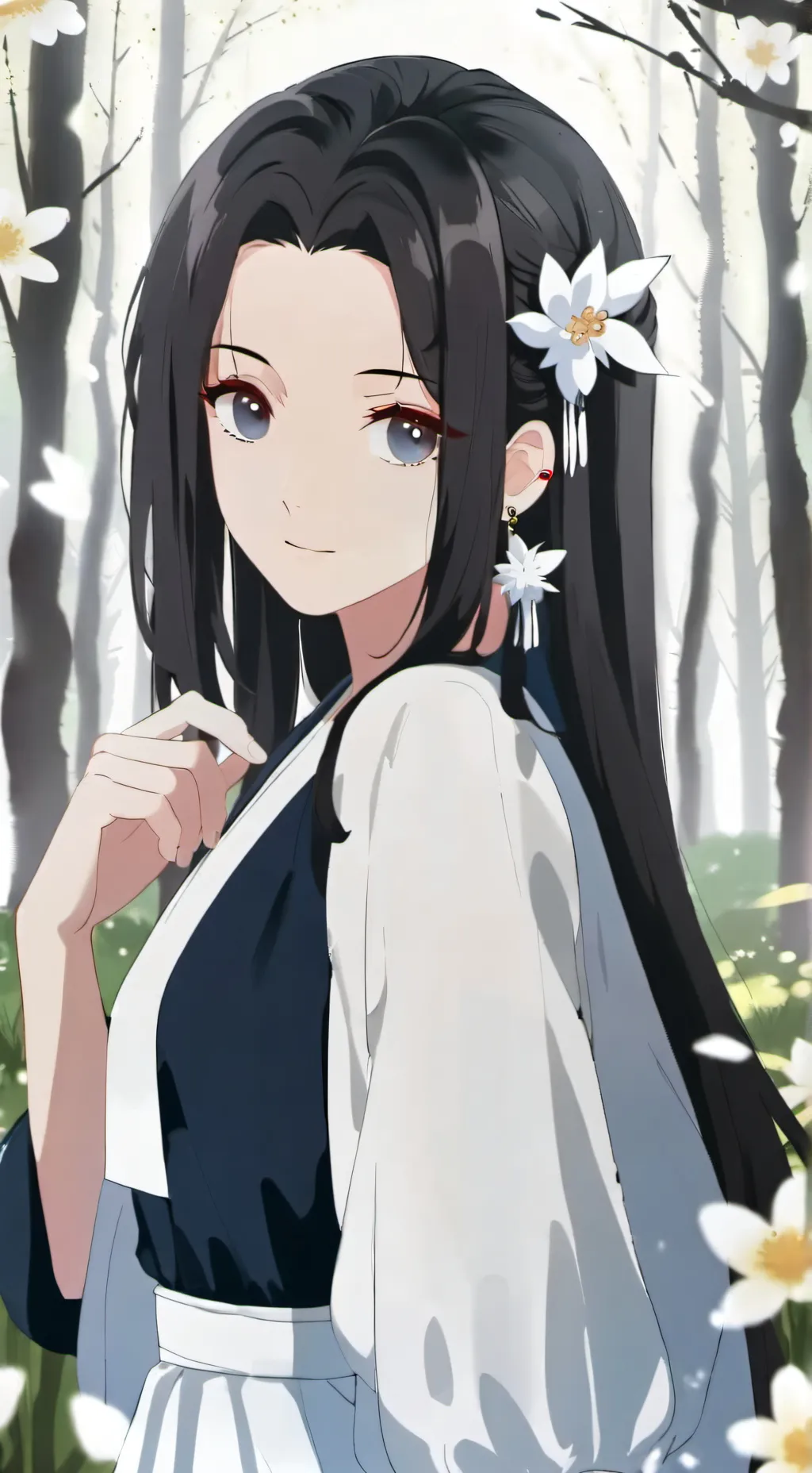 ai character: ANNA❤️💞😁 background