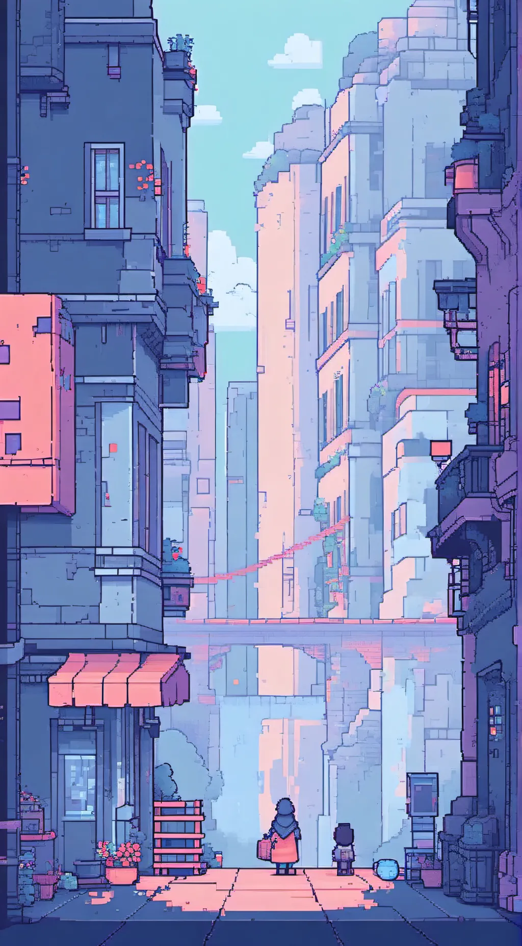 ai character: Q & A background