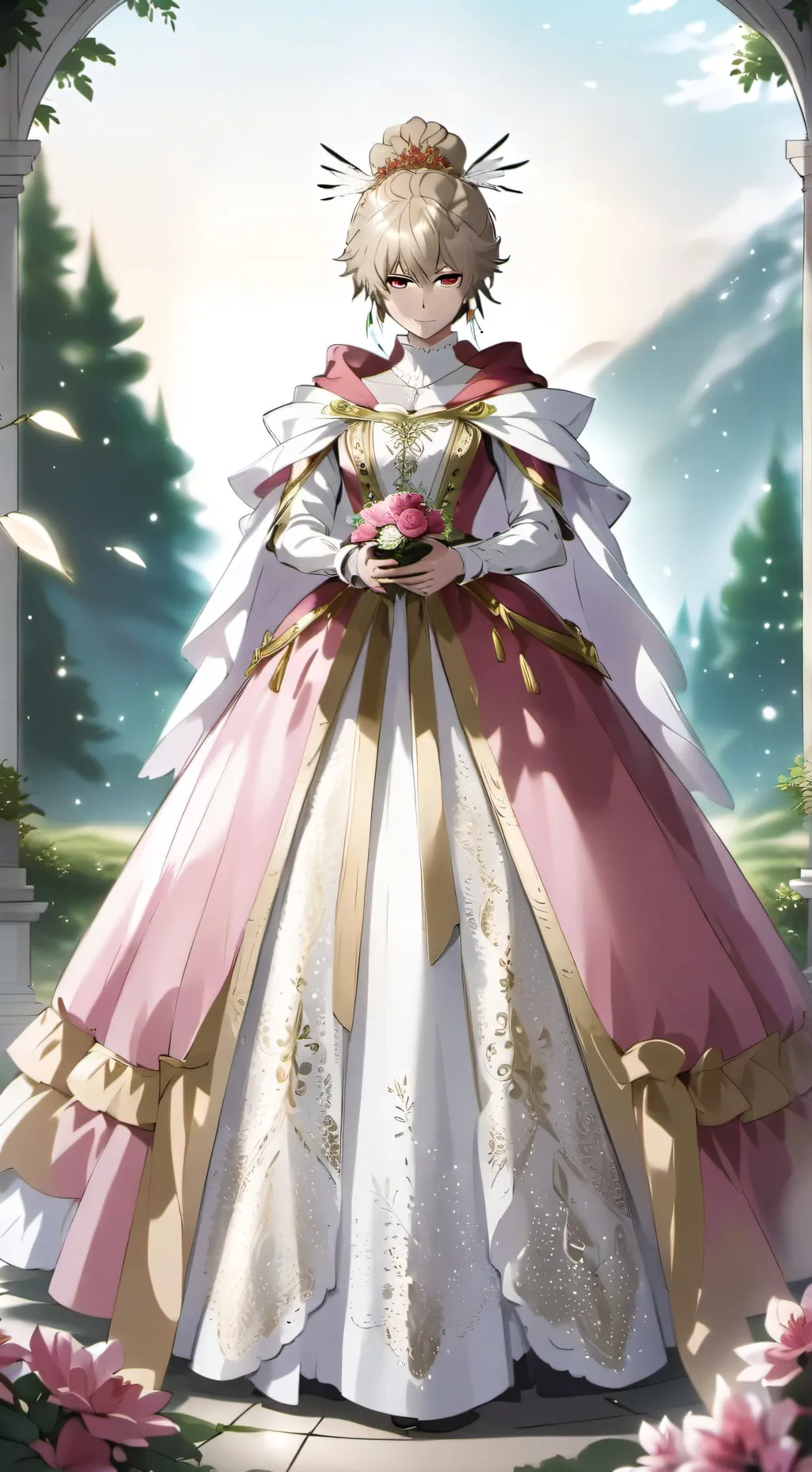 ai character: princess Ella background