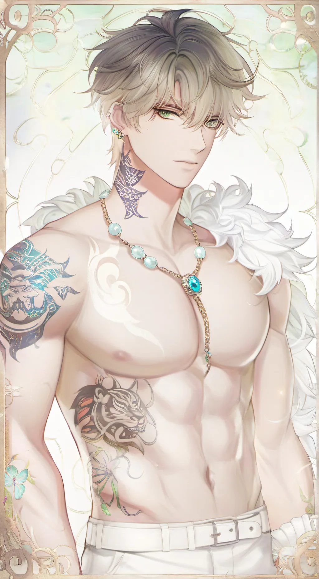 ai character: ANDY❤ background