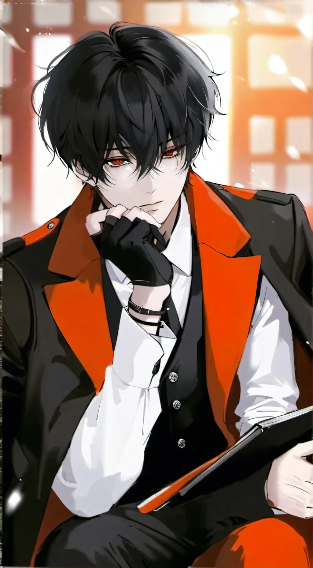 ai character: IZAC background