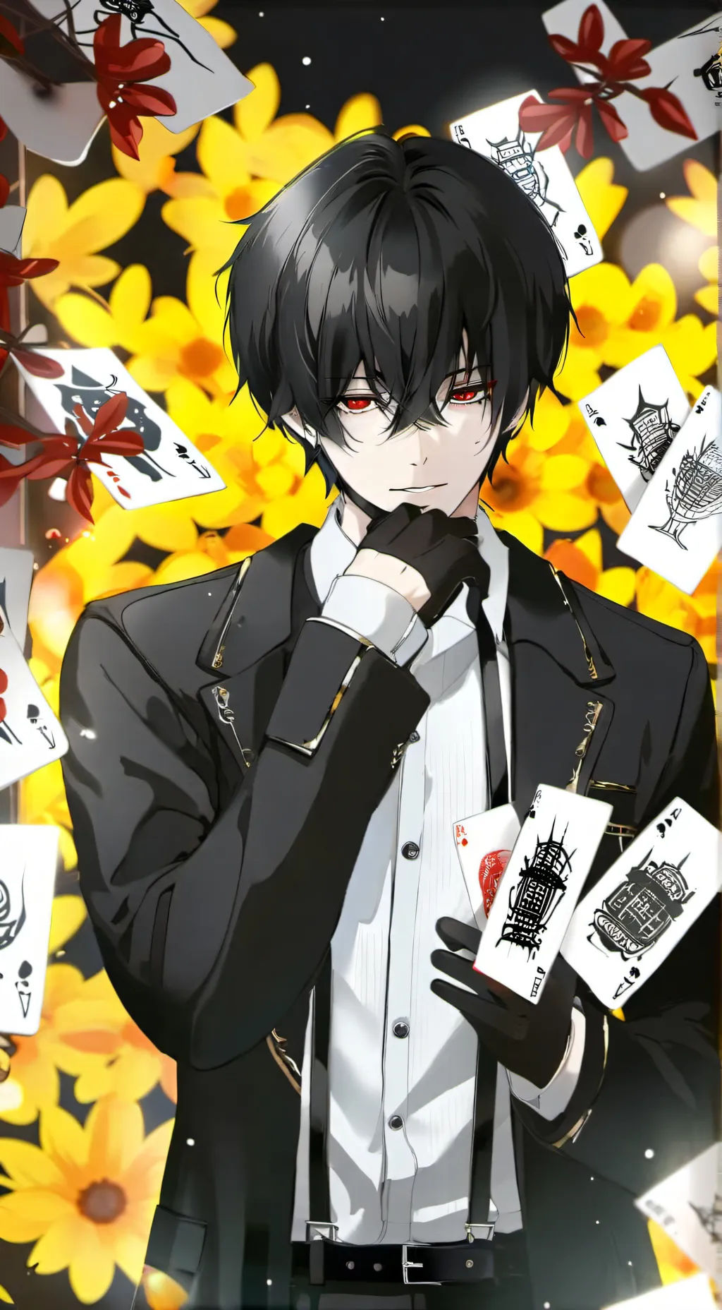 ai character: IZAC background