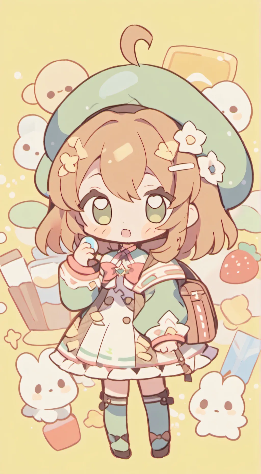 ai character: The future background