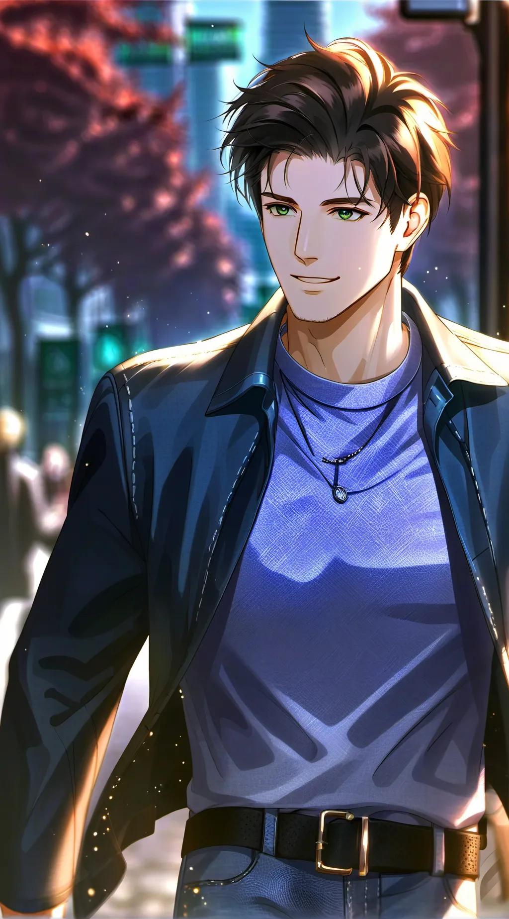 ai character: Jaxon  background