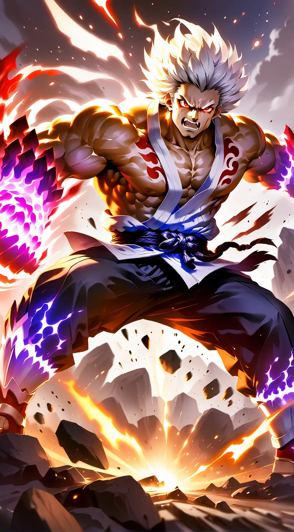 ai character: Asura background